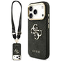 Husa pentru iPhone 17 Pro, Guess Big 4G Classic Logo cu Big Strap Metal Buttons (GUHCP17LP4G4BCSK), negru