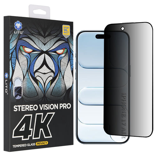Folie de protectie pentru iPhone 17 Air, Lito D+ Max 4K Privacy