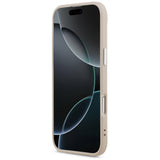 Husa pentru iPhone 17 Air, Guess Hardcase Triangle Logo MagSafe (GUHMP17MPSDTSCMP), roz