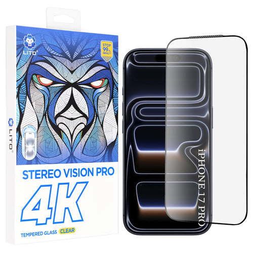 Folie de protectie pentru iPhone 17 Pro, Lito D+ Max 4K