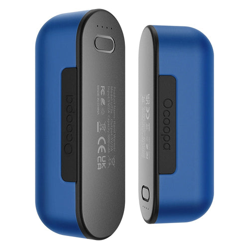 Ocoopa Hand Warmer UT2s (UT2S-BU), Type-C, cu Baterie externa, Electric, magnetic Design, MagTwins, 2x 5000mAh, Albastru