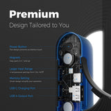 Ocoopa Hand Warmer UT2s (UT2S-OG), Type-C, cu Baterie externa, Electric, magnetic Design, MagTwins, 2x 5000mAh, Portocaliu
