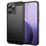 Husa pentru OPPO Reno14 FS 5G, Techsuit Carbon Silicone, albastru