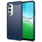 Husa pentru OPPO A5 4G, Techsuit Carbon Silicone, albastru