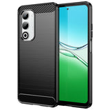 Husa pentru OPPO A5 4G, Techsuit Carbon Silicone, albastru