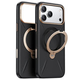 Husa pentru iPhone 17 Pro, Torras Qpro Leather Series, gri