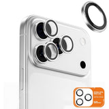 Folie de protectie pentru iPhone 17 Pro, Blueo Original Metal Frame Lens Glass
