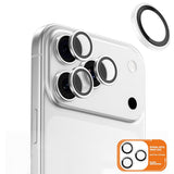 Folie de protectie pentru iPhone 17 Pro, Blueo Original Metal Frame Lens Glass