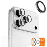 Folie de protectie pentru iPhone 17 Pro, Blueo Original Metal Frame Lens Glass