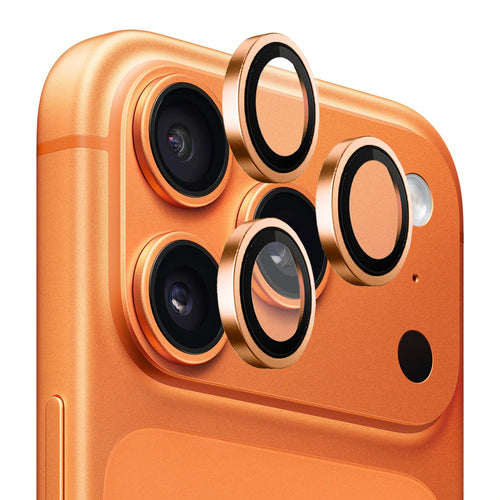 Folie de protectie pentru iPhone 17 Pro, Blueo Original Metal Frame Lens Glass