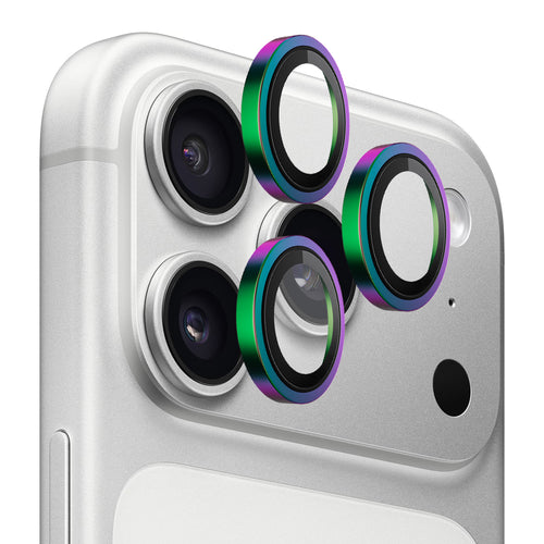 Folie de protectie pentru iPhone 17 Pro, Blueo Original Metal Frame Lens Glass