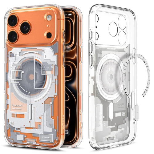 Husa pentru iPhone 17 Pro Max, Spigen Ultra Hybrid Zero One MagSafe (ACS10287), alb