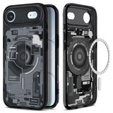 Husa pentru iPhone 17 Air, Spigen Ultra Hybrid Zero One MagSafe (ACS10320), negru
