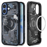 Husa pentru iPhone 17, Spigen Ultra Hybrid Zero One MagSafe (ACS10387), negru