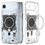 Husa pentru iPhone 17 Air, Spigen Ultra Hybrid MagSafe (ACS10321), coral