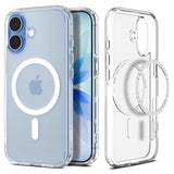 Husa pentru iPhone 17, Spigen Ultra Hybrid MagSafe (ACS10384), alb