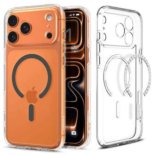 Husa pentru iPhone 17 Pro, Spigen Ultra Hybrid MagSafe (ACS10347), transparenta