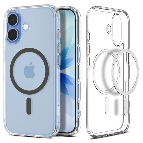 Husa pentru iPhone 17, Spigen Ultra Hybrid MagSafe (ACS10381), transparenta