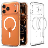 Husa pentru iPhone 17 Pro Max, Spigen Ultra Hybrid MagSafe (ACS10282), transparenta
