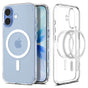 Husa pentru iPhone 17, Spigen Ultra Hybrid MagSafe (ACS10380), transparenta