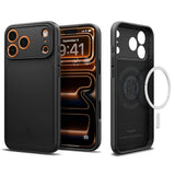 Husa pentru iPhone 17 Pro Max, Spigen Thin Fit MagSafe (ACS10274), negru