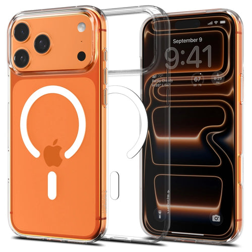 Husa pentru iPhone 17 Pro, Spigen Liquid Crystal MagSafe (ACS10396), transparenta
