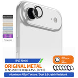 Folie de protectie pentru iPhone 17 Air, Blueo Original Metal Frame Lens Glass