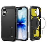 Husa pentru iPhone 17, Spigen Tough Armor T MagSafe (ACS10391), negru