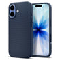 Husa pentru iPhone 17, Spigen Liquid Air (ACS10370), bleumarin