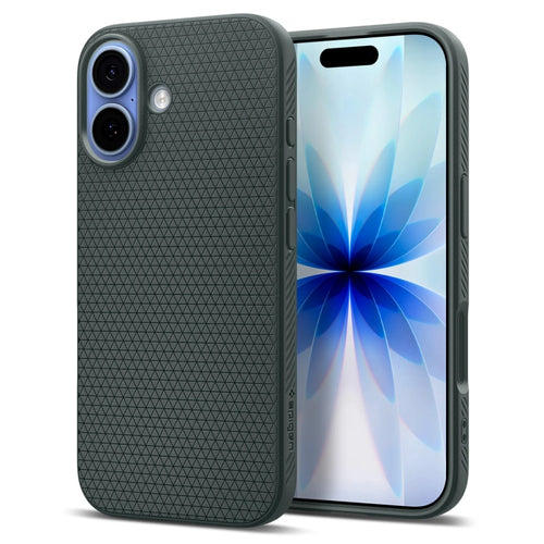 Husa pentru iPhone 17, Spigen Liquid Air (ACS10371), verde