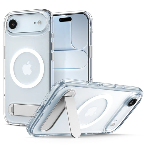 Husa pentru iPhone 17 Air, Spigen Ultra Hybrid S MagSafe (ACS09926), transparenta