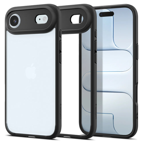 Husa pentru iPhone 17 Air, Spigen Ultra Hybrid (ACS10310), negru