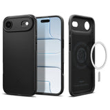 Husa pentru iPhone 17 Air, Spigen Thin Fit MagSafe (ACS10306), negru