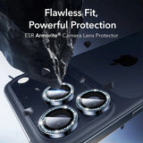 Folie de protectie pentru iPhone 14 Pro, ESR Armorite Camera Lens Protectors
