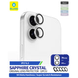 Folie de protectie pentru iPhone 17, Blueo Sapphire Crystal Original Lens Glass