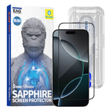Folie de protectie pentru iPhone 16 Pro, Blueo Premium Sapphire Non Breaking / Scratching 9H Glass
