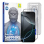 Folie de protectie pentru iPhone 16 Pro, Blueo Premium Sapphire Non Breaking / Scratching 9H Glass