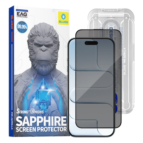 Folie de protectie pentru iPhone 17 Air, Blueo Premium Sapphire Non Breaking / Scratching 9H Glass