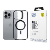 Husa pentru iPhone 16 Pro, 3mk Satin Armor MagCase, transparenta
