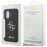 Husa pentru iPhone 17, Guess Silicone Big 4G Script (GUHCP17SSC4GSMK), negru