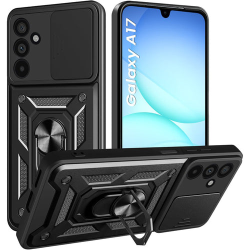 Husa pentru Samsung Galaxy A17 5G, Techsuit CamShield Series, negru