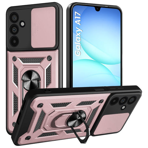 Husa pentru Samsung Galaxy A17 5G, Techsuit CamShield Series, roz
