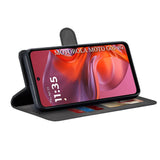 Husa pentru Motorola Moto G05, Techsuit Diary Book, negru