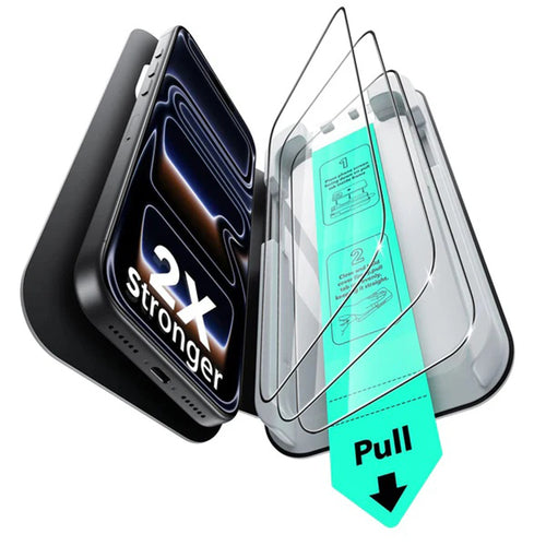 Folie de protectie pentru iPhone 17 Pro, ESR Tempered Glass UltraFit (3 pack)