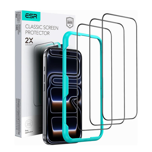 Folie de protectie pentru iPhone 17 Air, ESR Tempered Glass (3 pack)