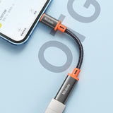 Adaptor Mcdodo OTG Adapter (CA-1440), Type-C to Lightning, 2A, 480Mbps, Audio, Aluminum Alloy, Nylon