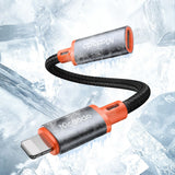 Adaptor Mcdodo OTG Adapter (CA-1440), Type-C to Lightning, 2A, 480Mbps, Audio, Aluminum Alloy, Nylon
