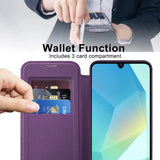 Husa pentru Samsung Galaxy A17 5G, Techsuit SmartMag Book Case, albastru