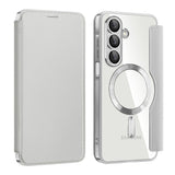 Husa pentru Samsung Galaxy A17 5G, Techsuit SmartMag Book Case, albastru