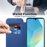 Husa pentru Samsung Galaxy A17 5G, Techsuit SmartMag Book Case, albastru